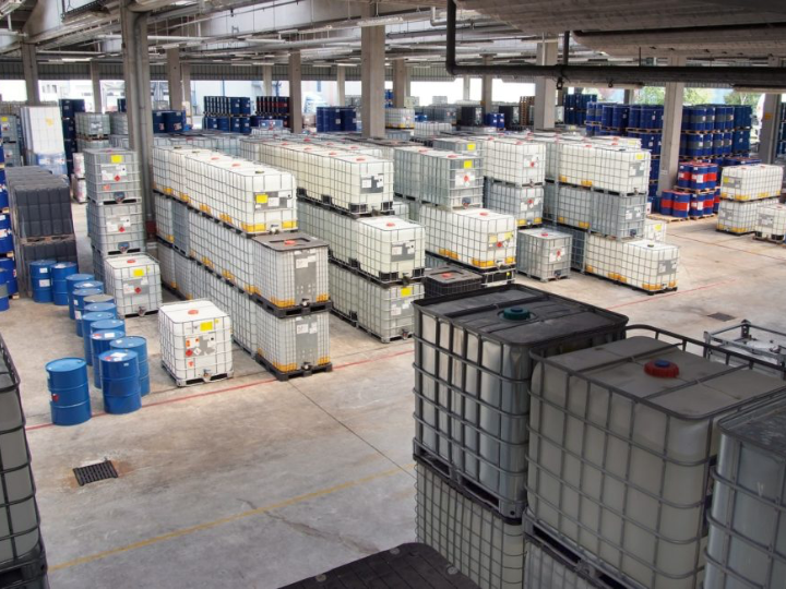 Stockage des produits chimiques