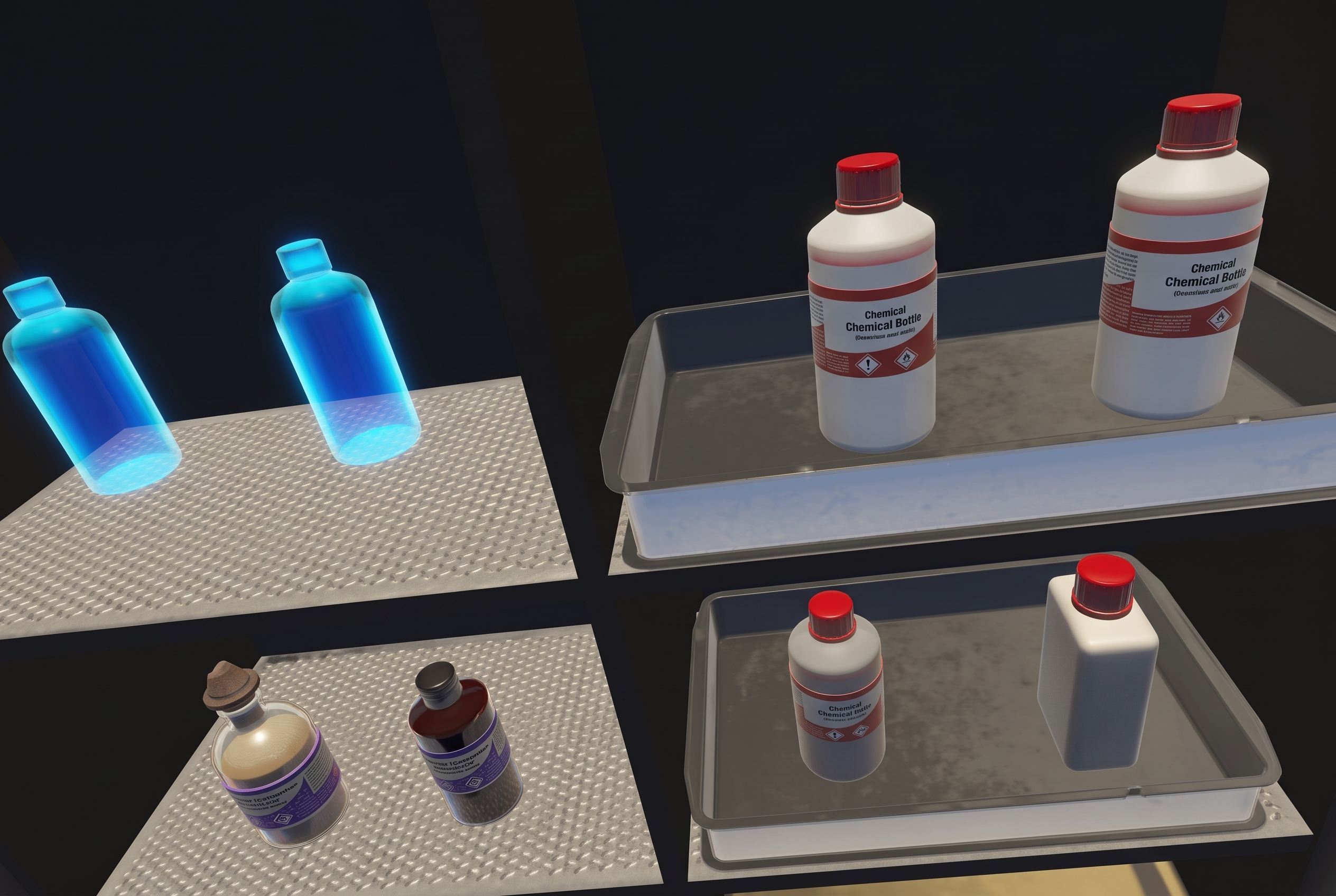 Risques chimiques — Manipulation et stockage sécurisé en réalité virtuelle
